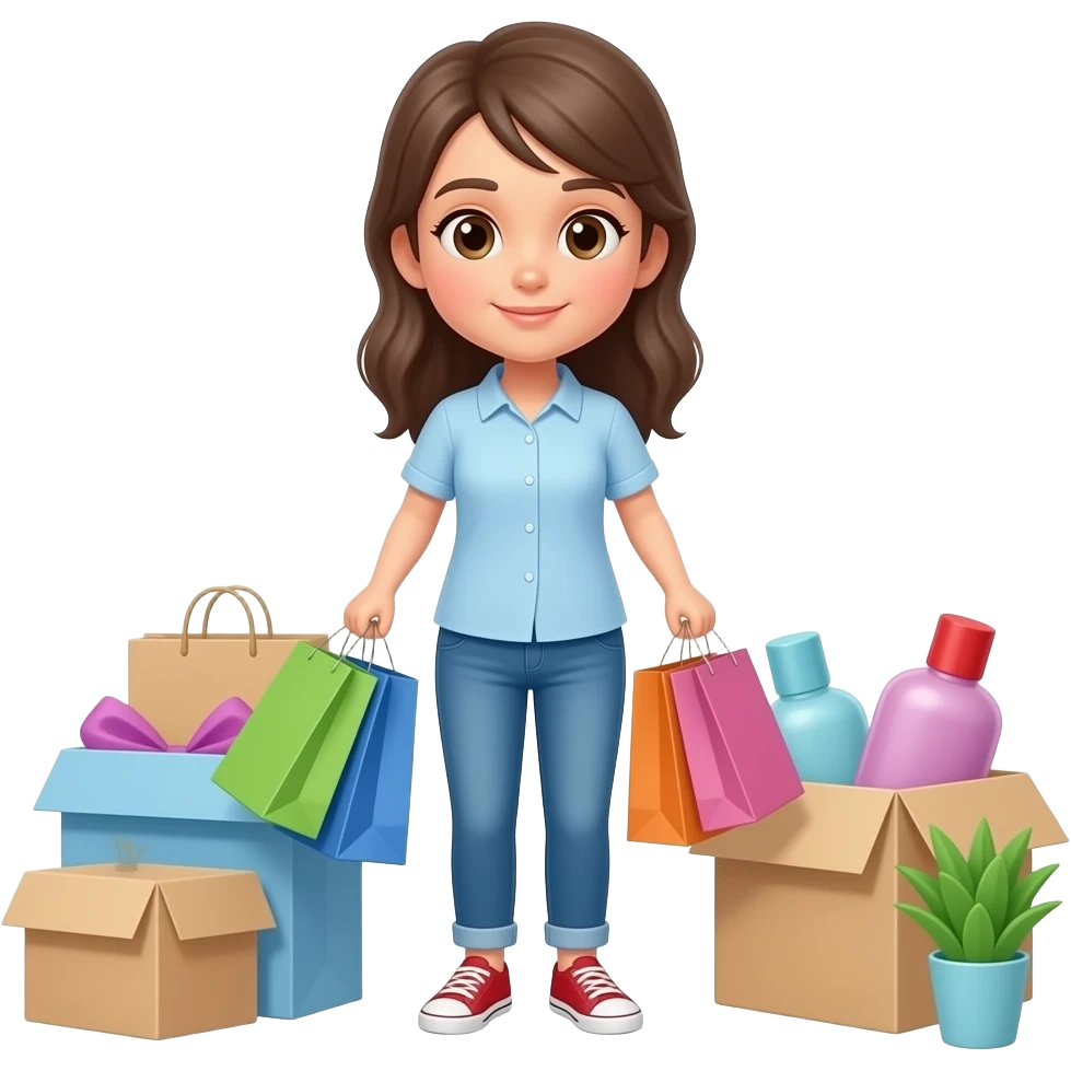 Panic buying skincare emoji