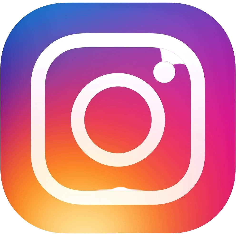 Instagram logo emoji