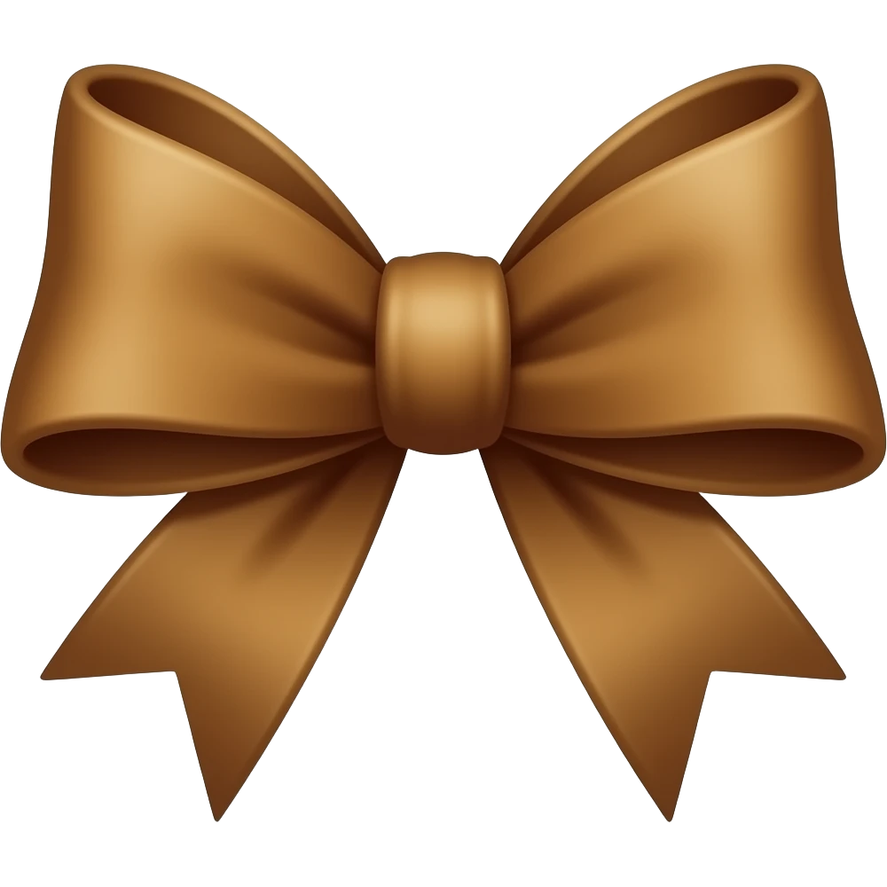 Brown bow emoji I can copy and paste emoji