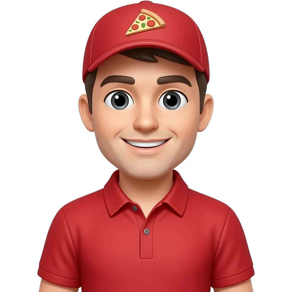 pizza delivery guy emoji