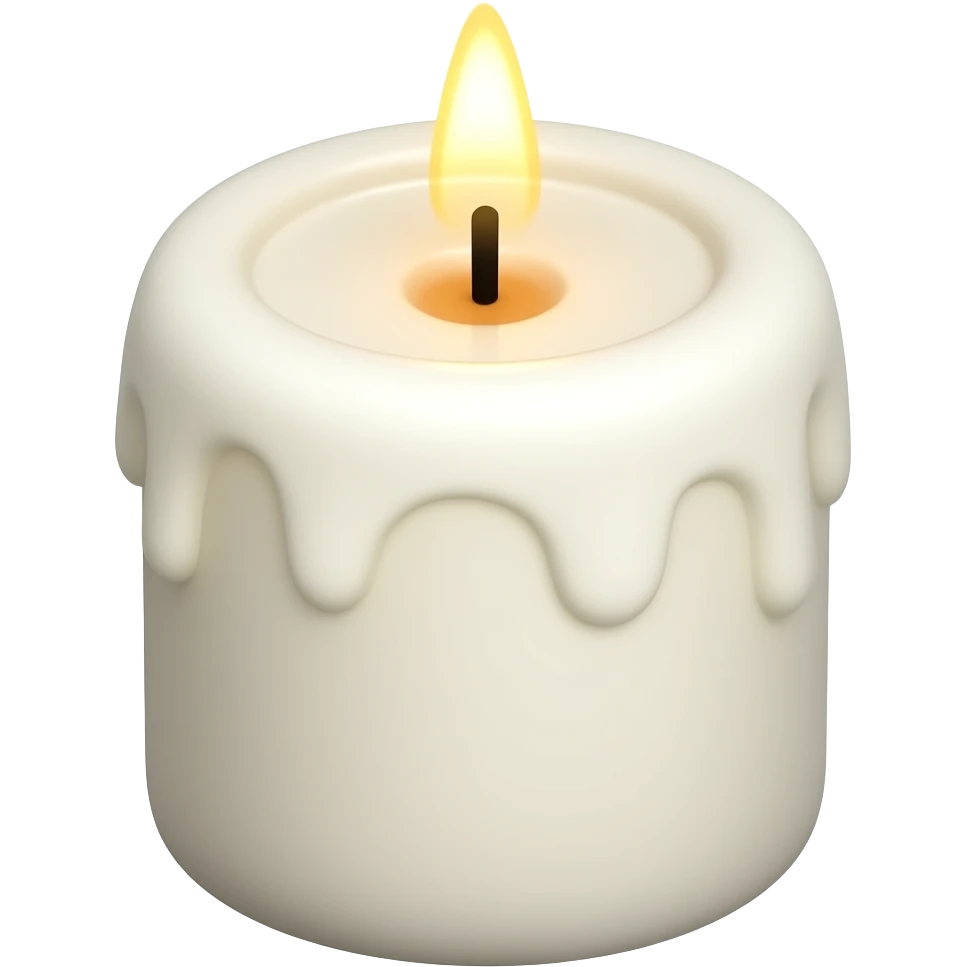 Vela blanca emoji