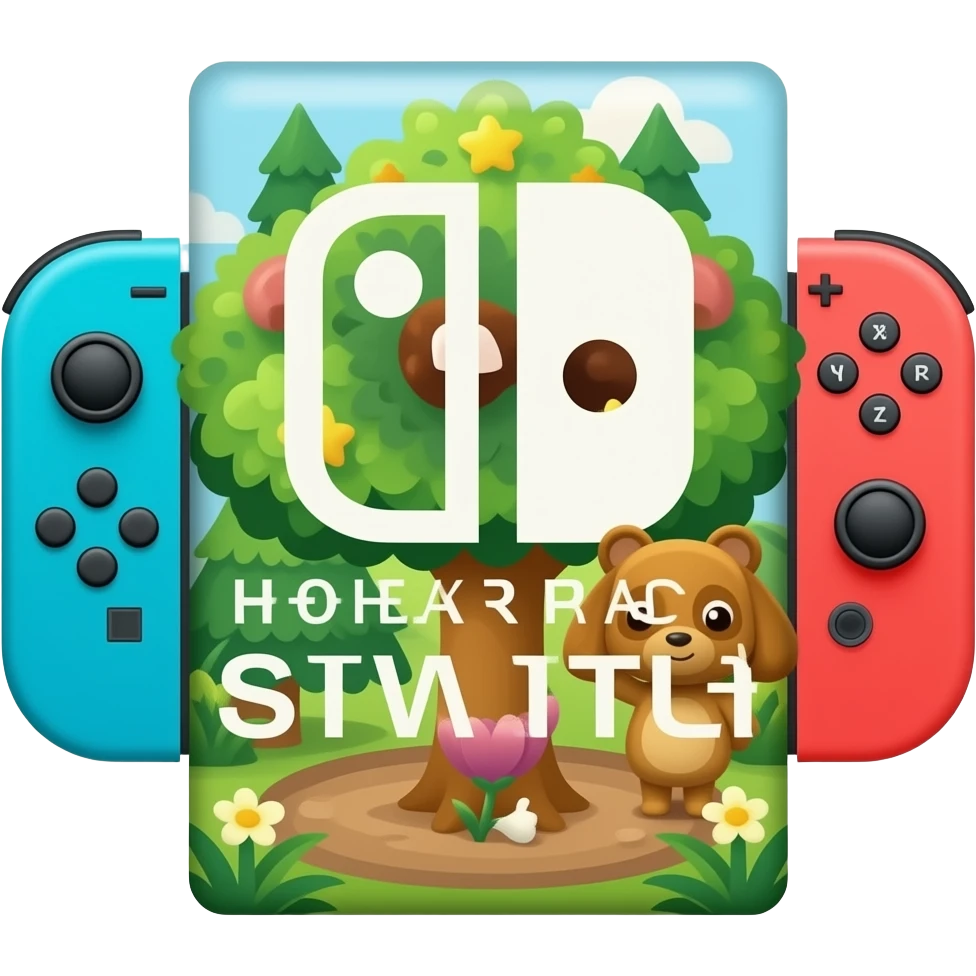 animal crossing switch game wraps emoji