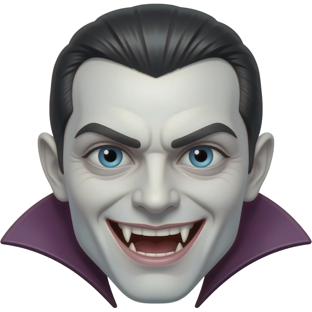 Vampire face emoji