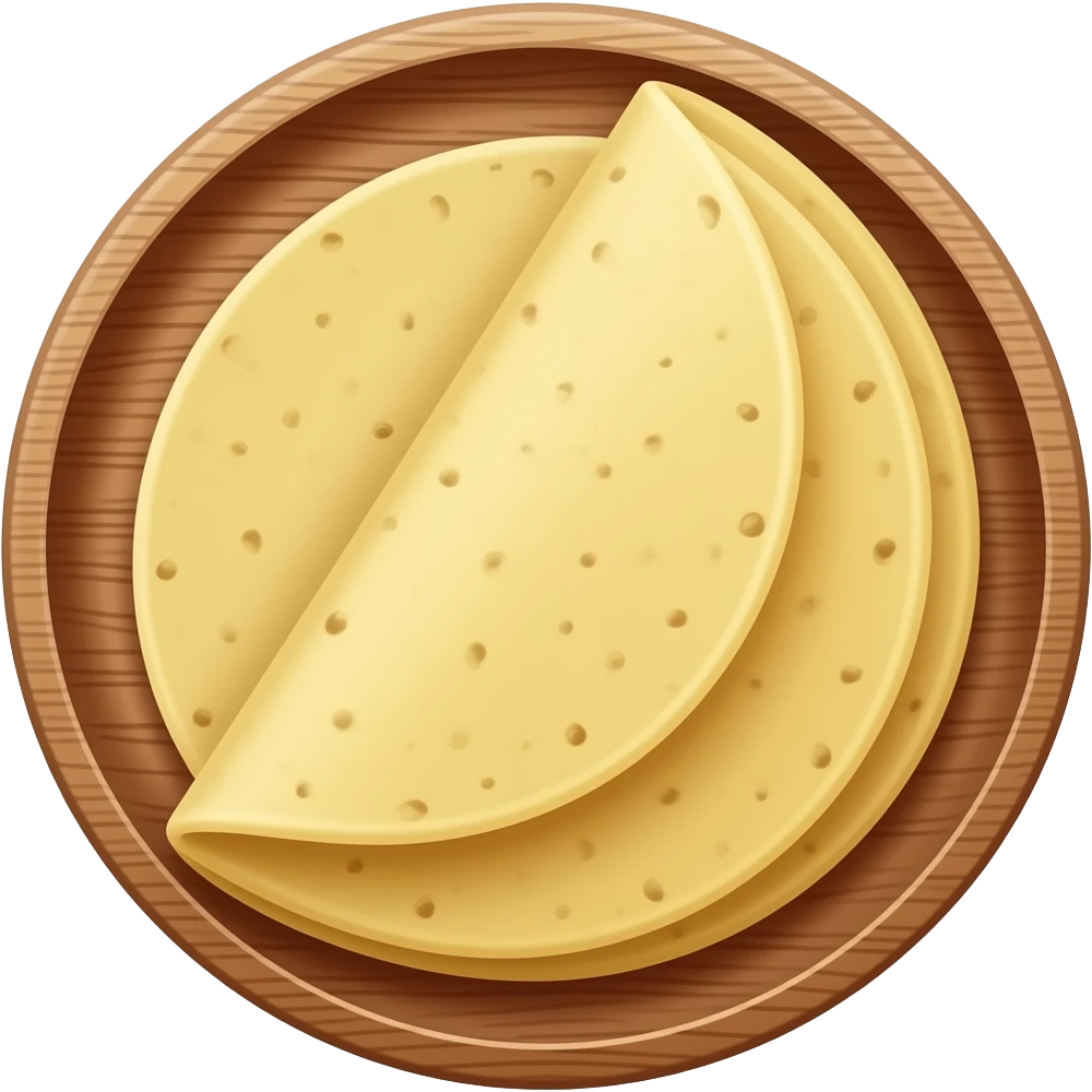 flat tortilla emoji