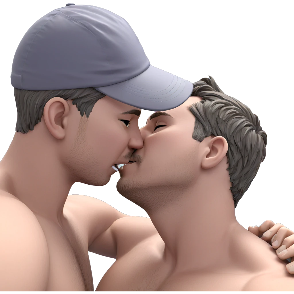 intimate moment between lovers emoji