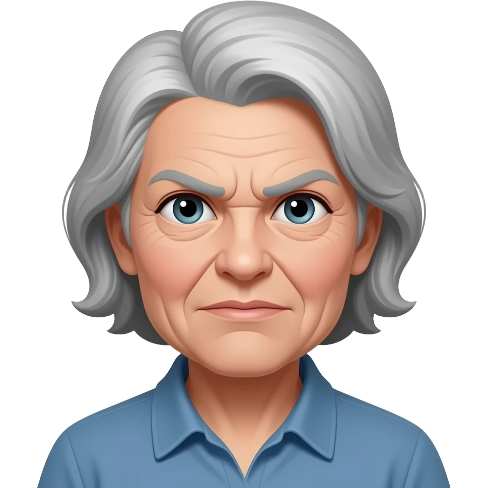 old angry women emoji