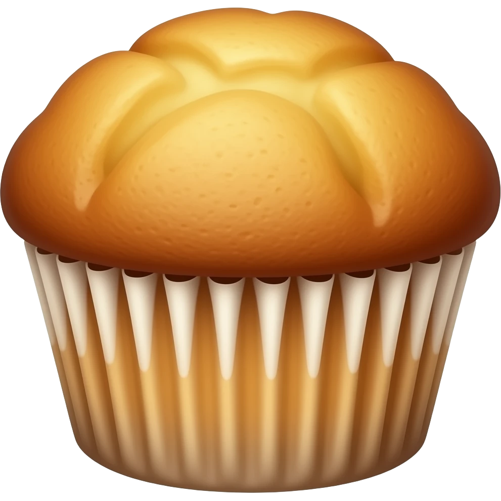 banana muffin emoji