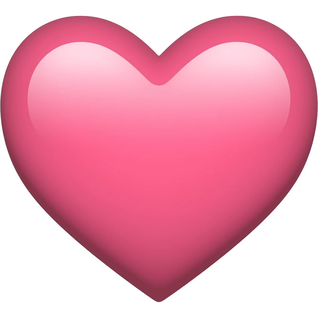 pink heart emoji