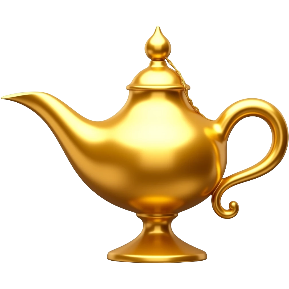 Create emoji Aladin lemp emoji