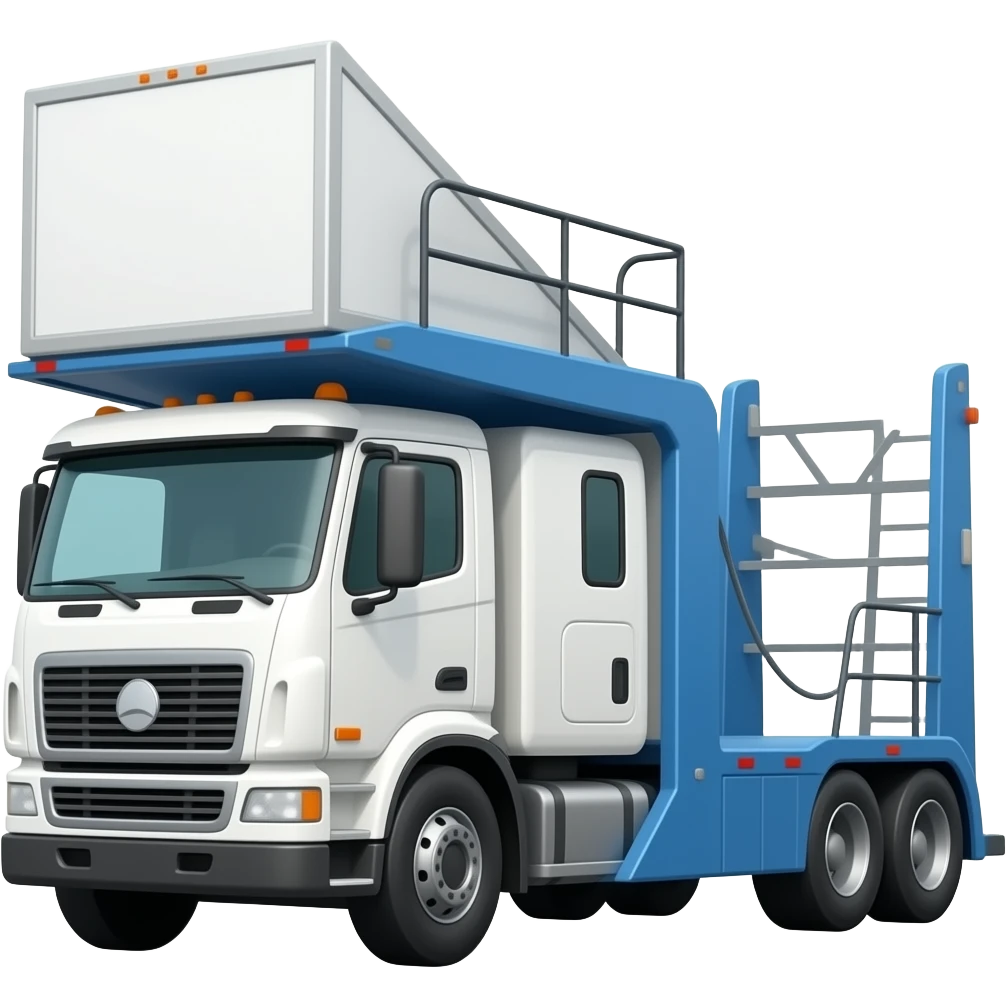 Car Carrier Truck emoji