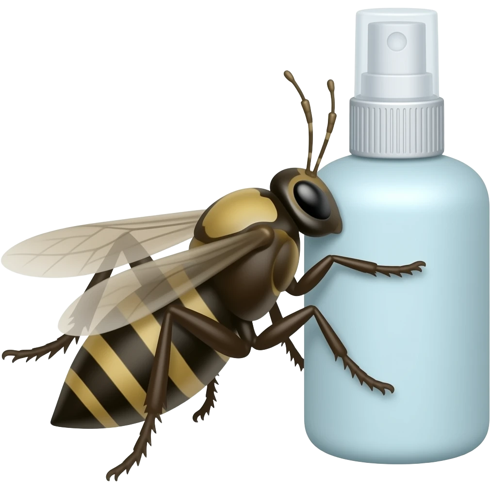 Insect spray emoji