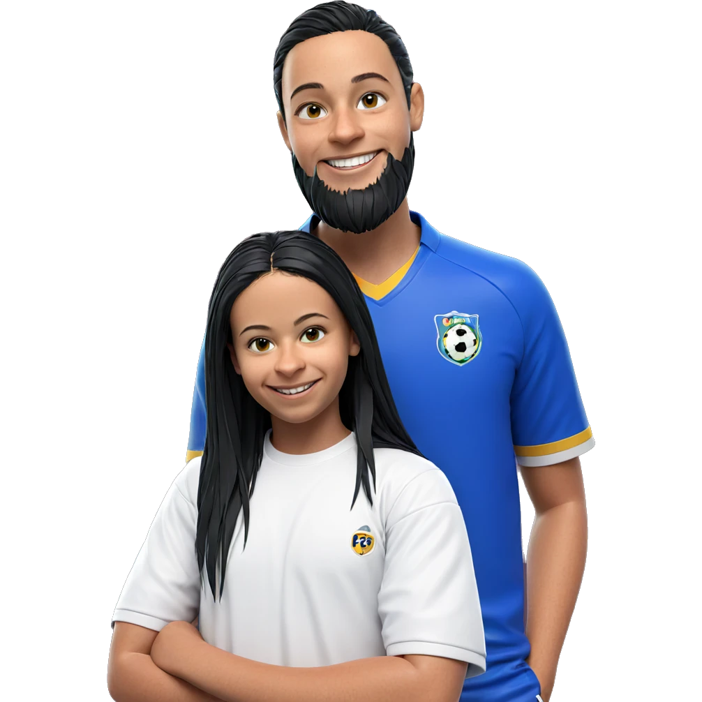 smiling boy in soccer uniform emoji