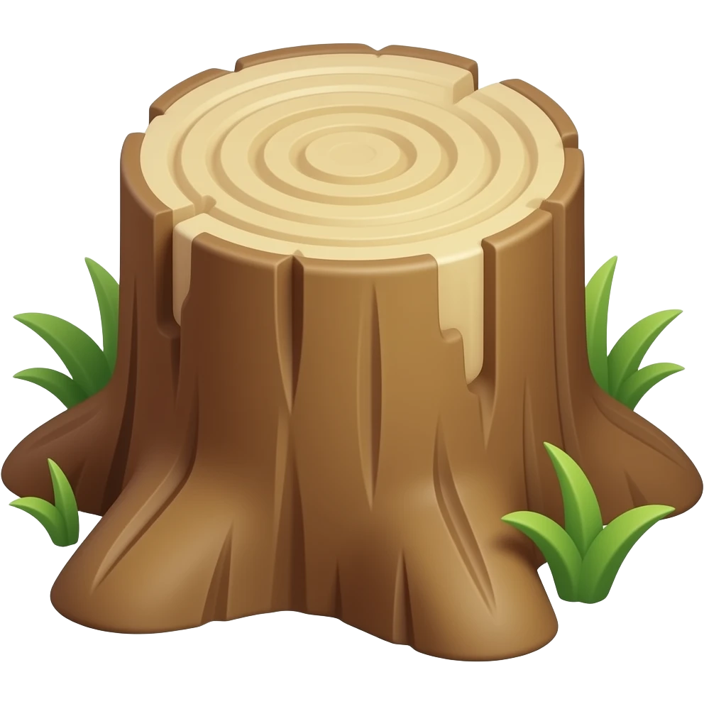 ios 3d style stump grinder emoji