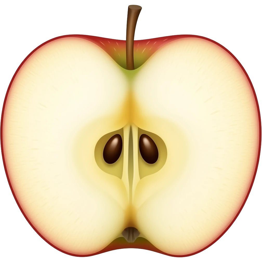 Emoji lõi táo emoji