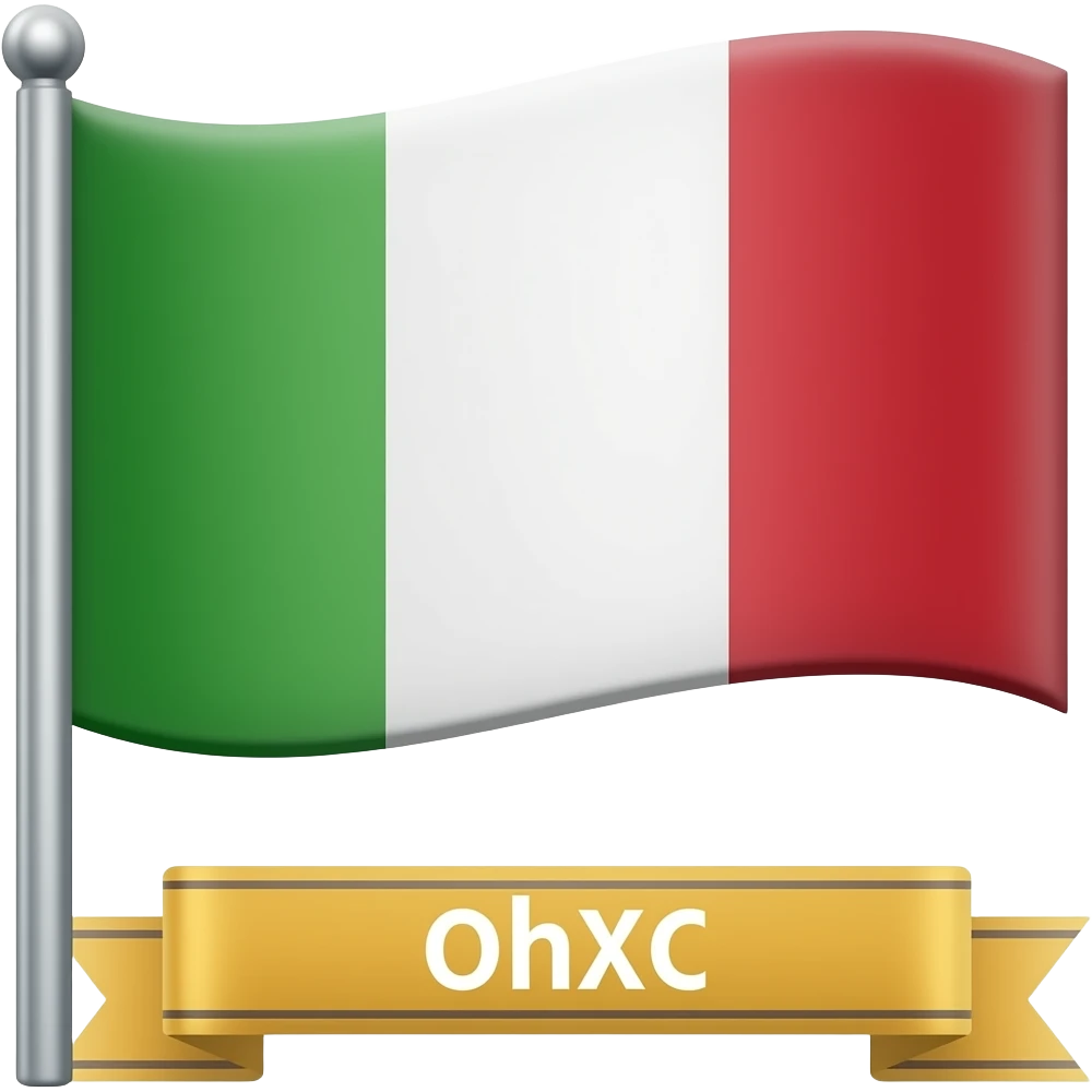 green and red Flags emoji