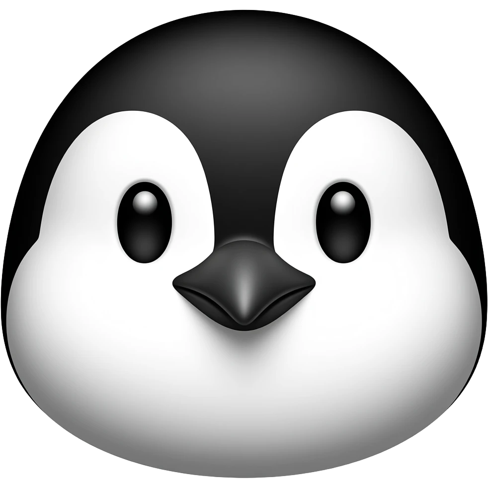 It’s white and black head emoji