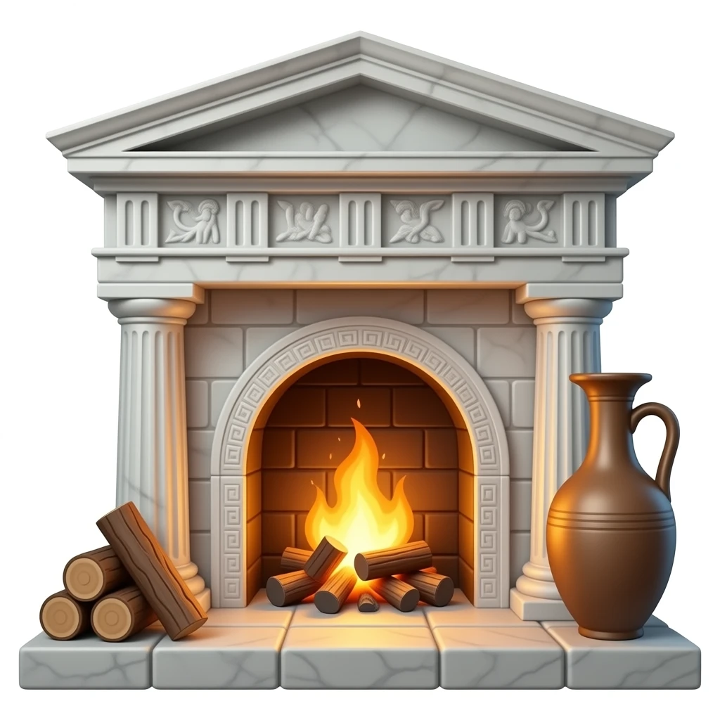 hearth, hestia inspired emoji
