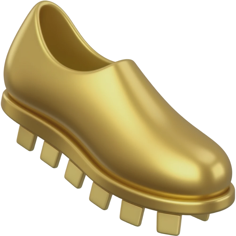 gold horse cleat emoji
