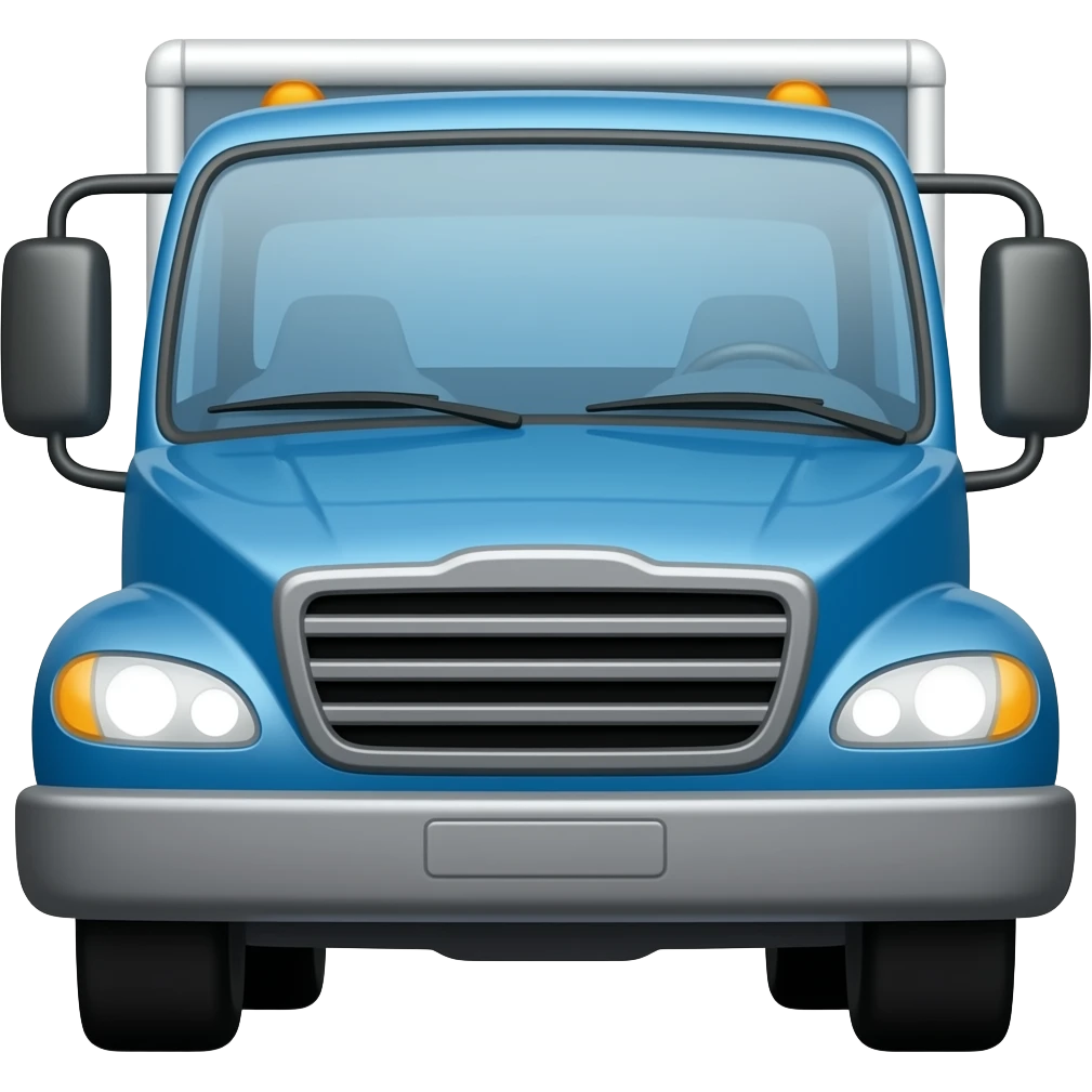 Blue Truck emoji