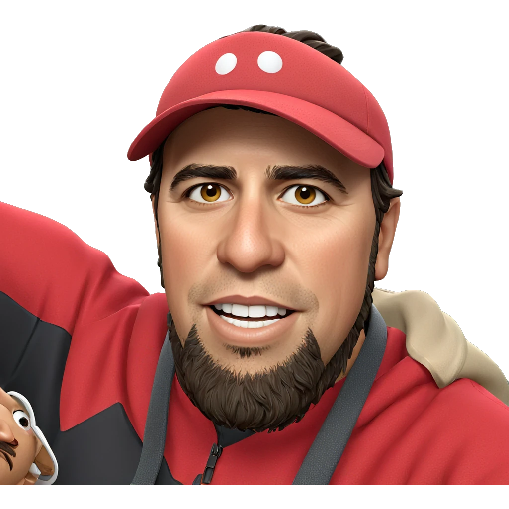 cool guy with a hat emoji
