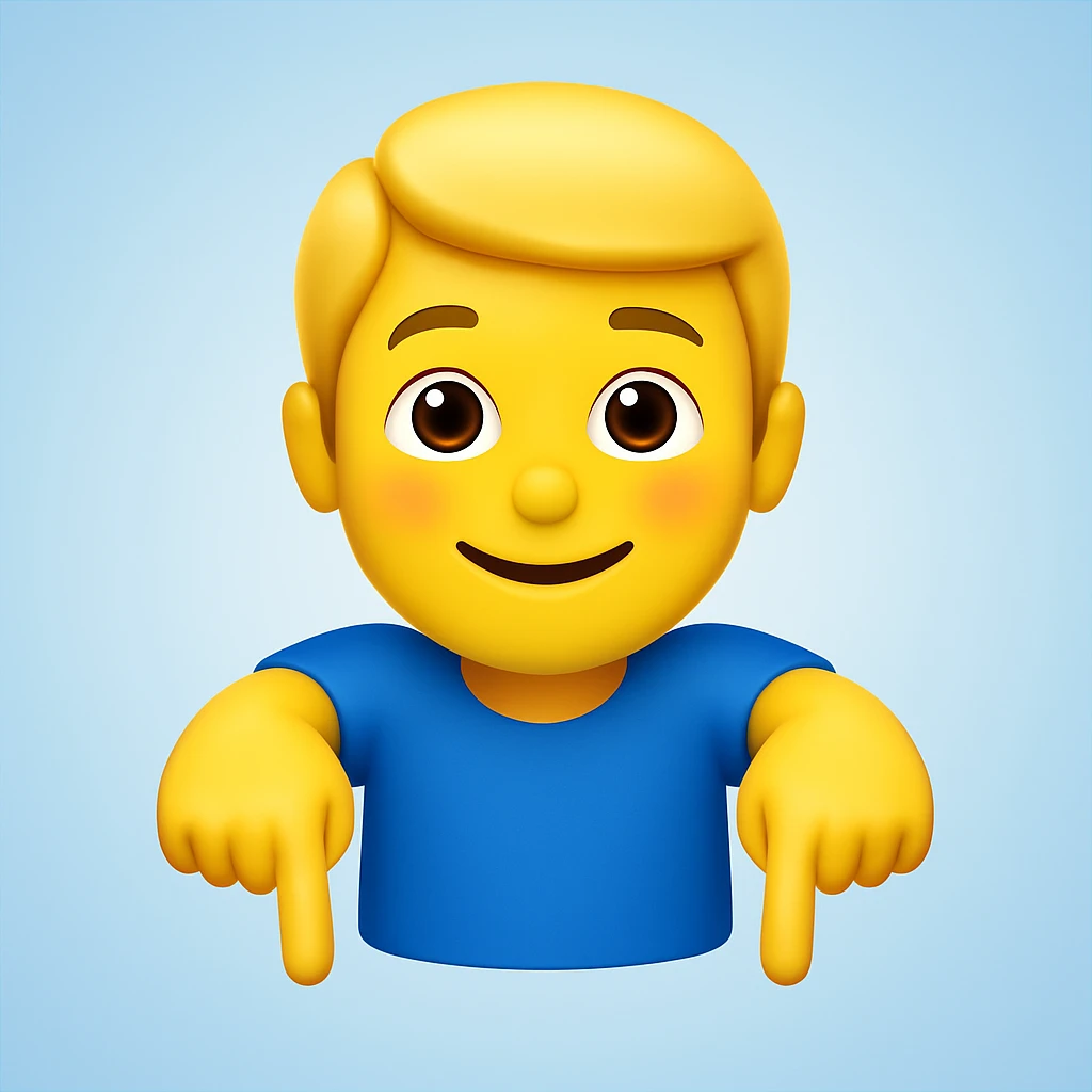 Create an Apple-style emoji version of the uploaded image. Keep everything — composition, proportions, colors, lighting, pose, and expression — exactly the same. Just convert the image into smooth 3D Apple emoji style with soft shading and clean details. Do not change or simplify any elements, only stylize the image as an emoji emoji