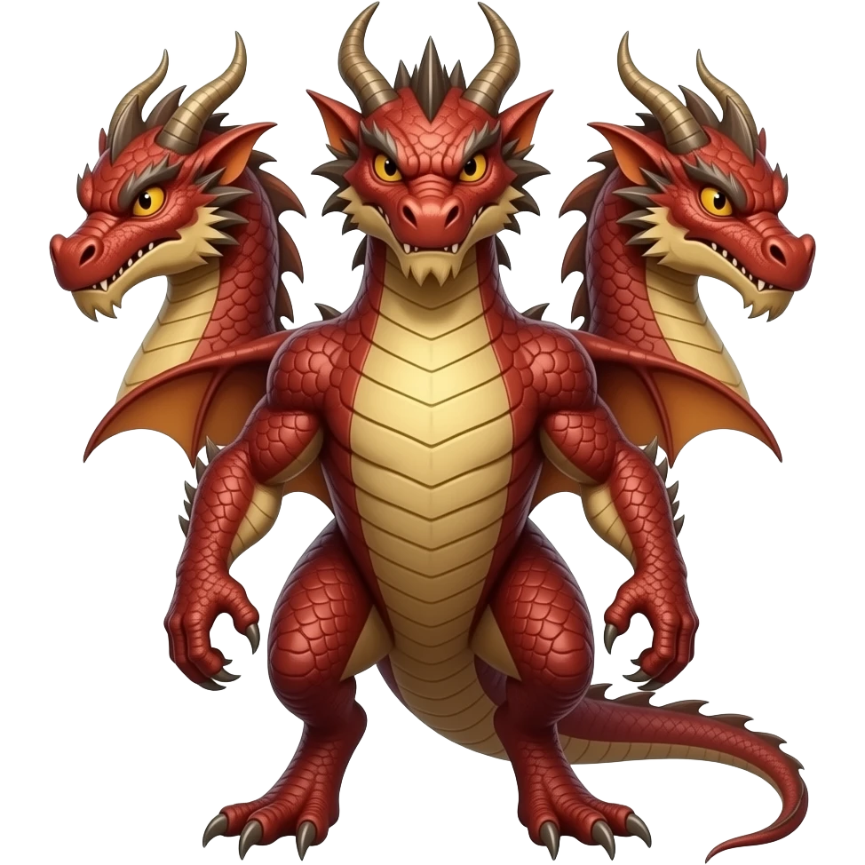 three headed dragon emoji