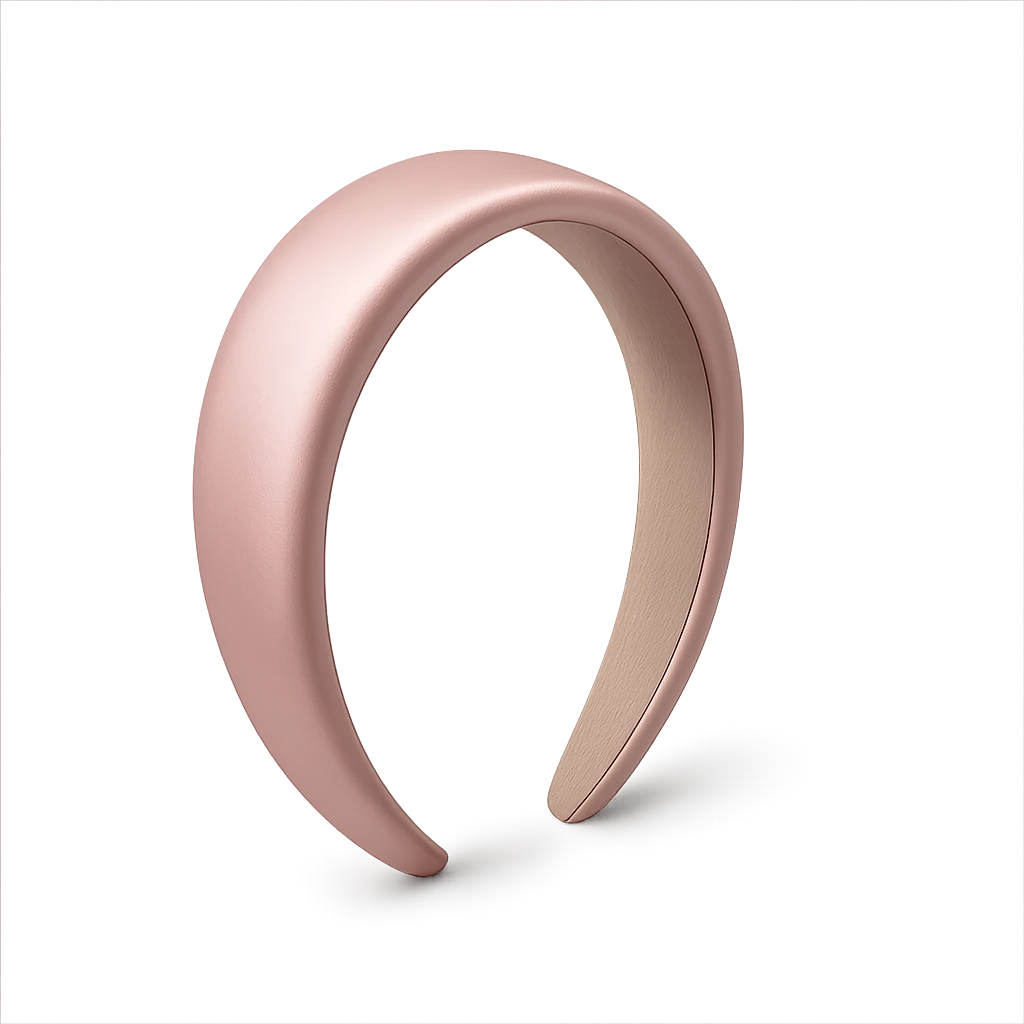 pink headband, elegant and modern emoji