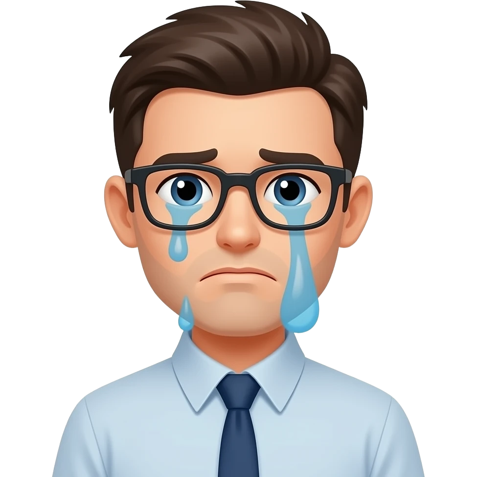 overwhelmed student emoji