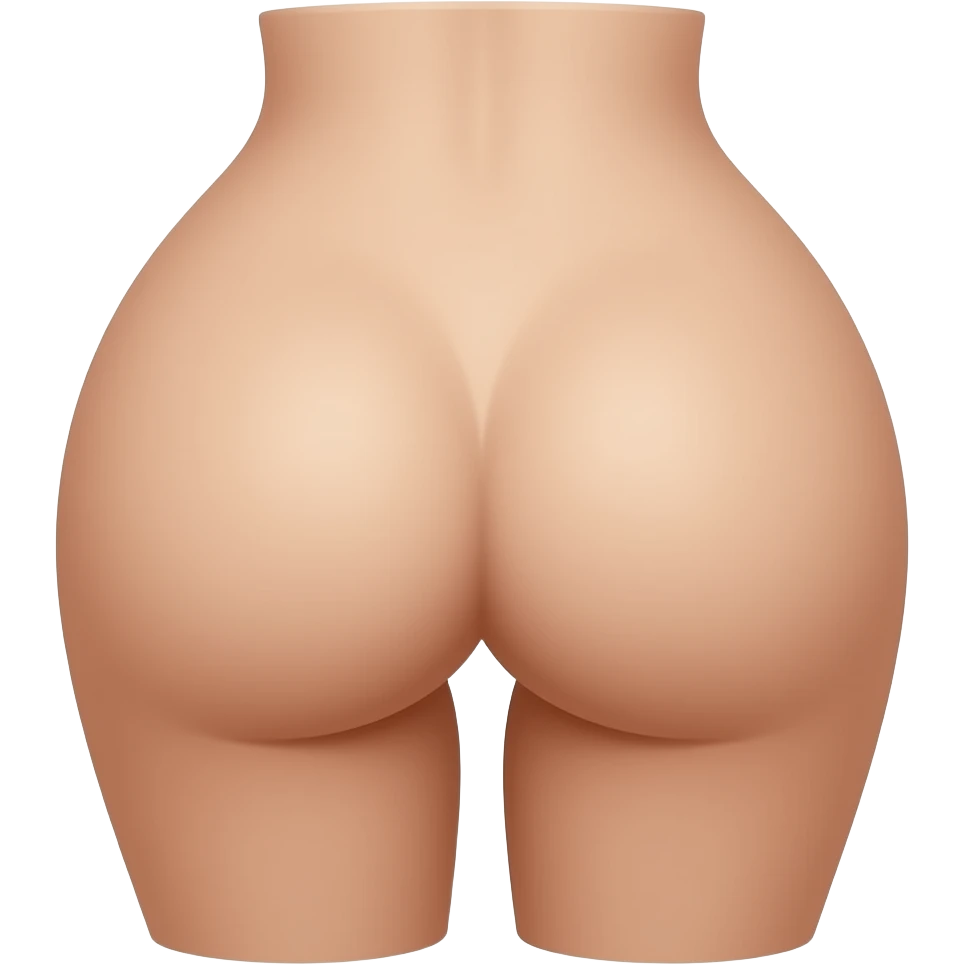 cute butt emoji