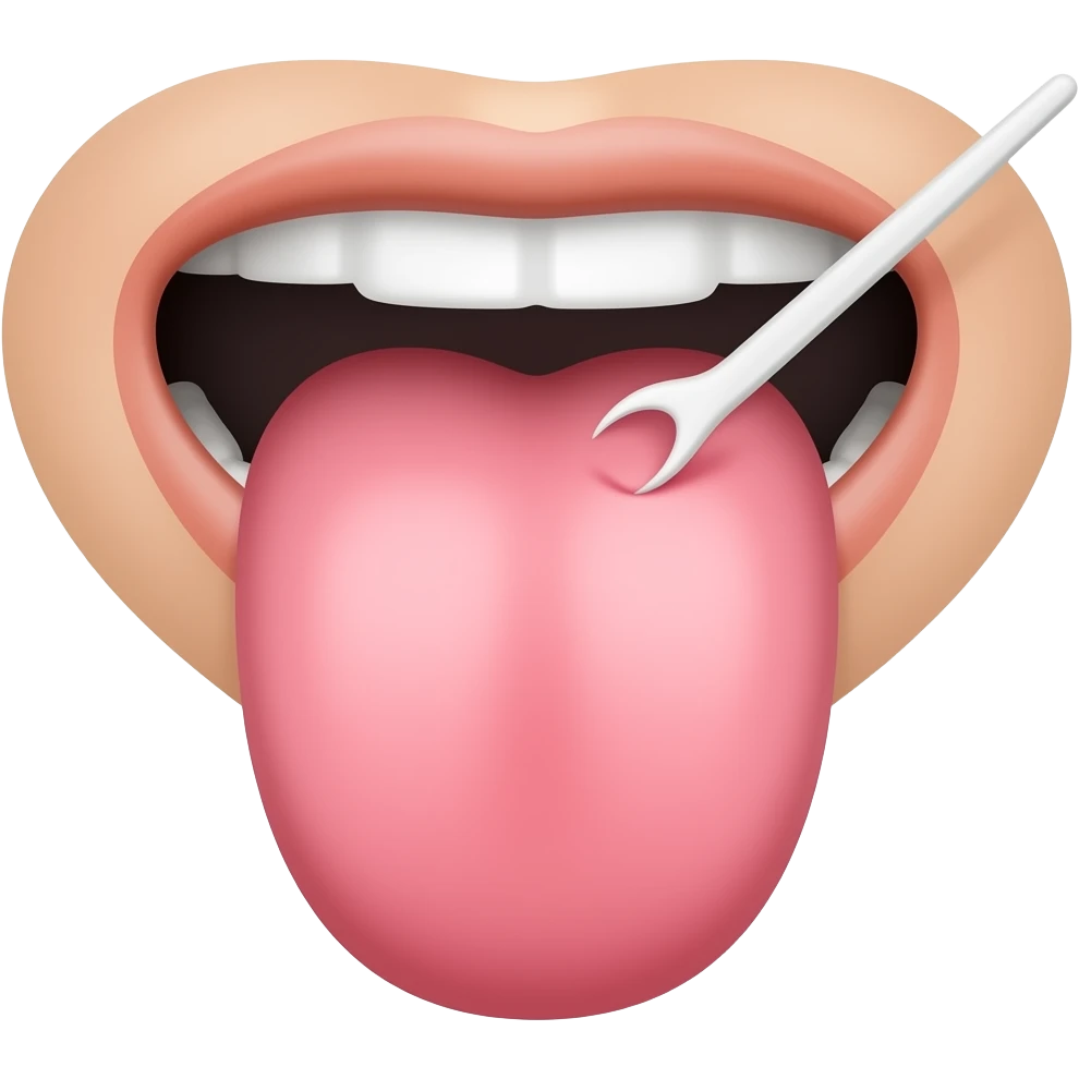 outil pour Nettoyer la langue emoji