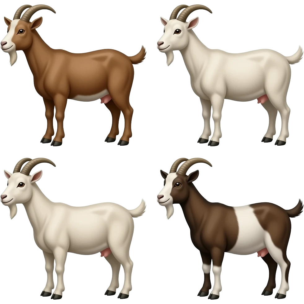 7 cabras con polla emoji