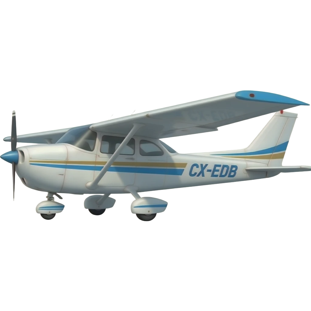cessna 172 matrícula CX- EDB emoji