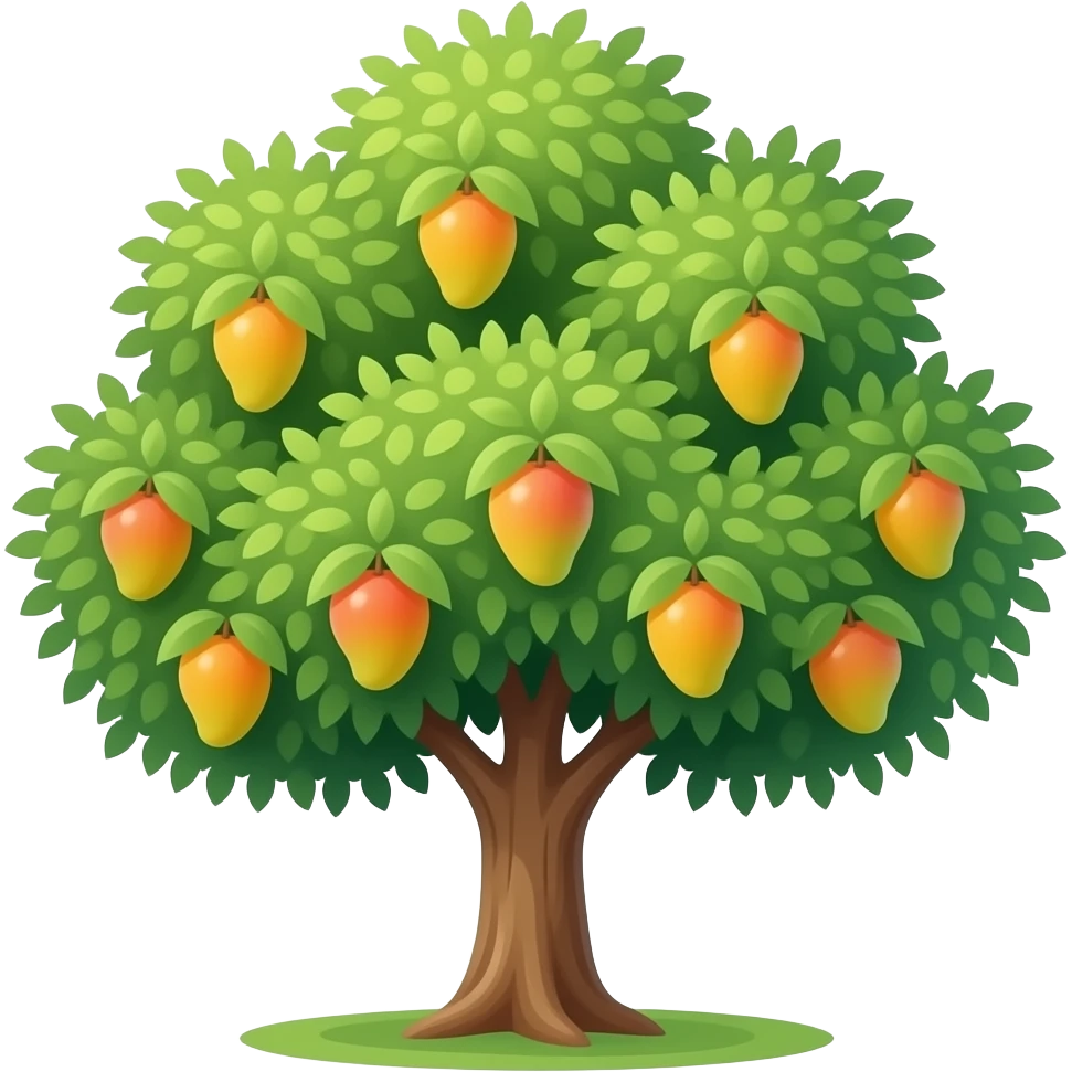 tree mango emoji