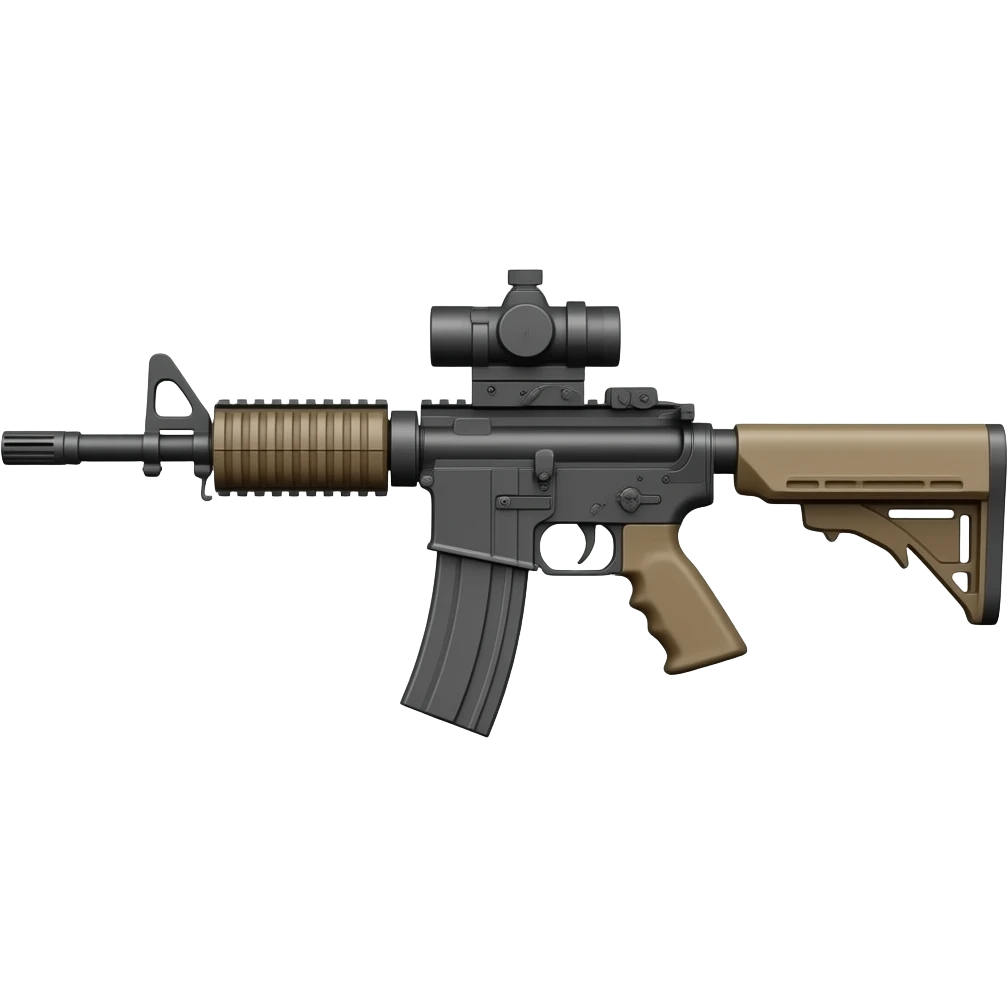 m16 gun emoji