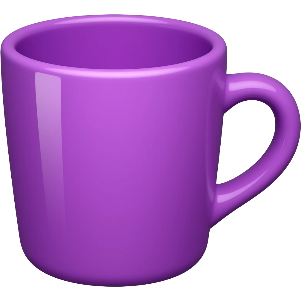 Purple cup emoji