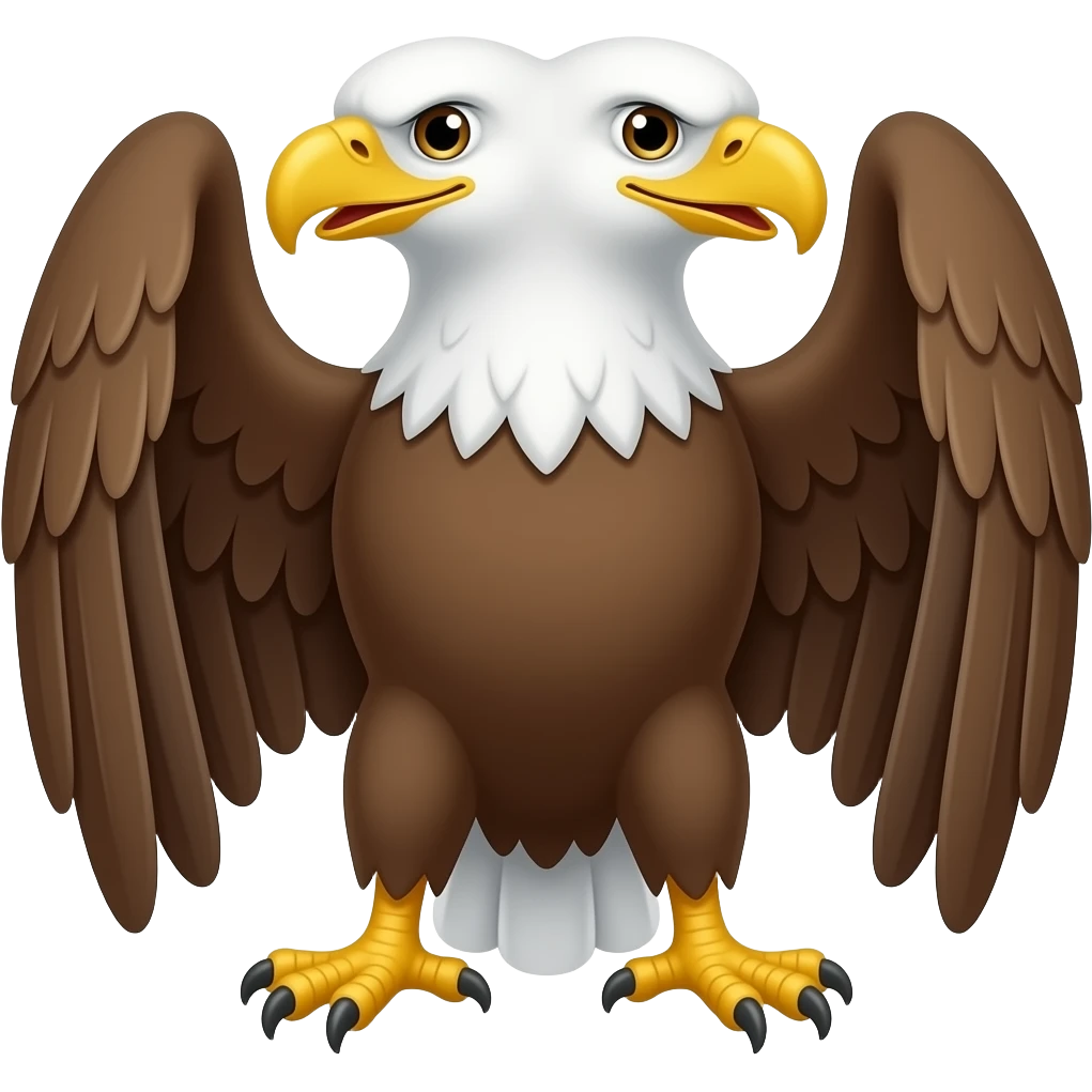 Смайл двуглавый орел emoji