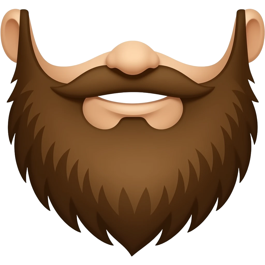 Beard emoji