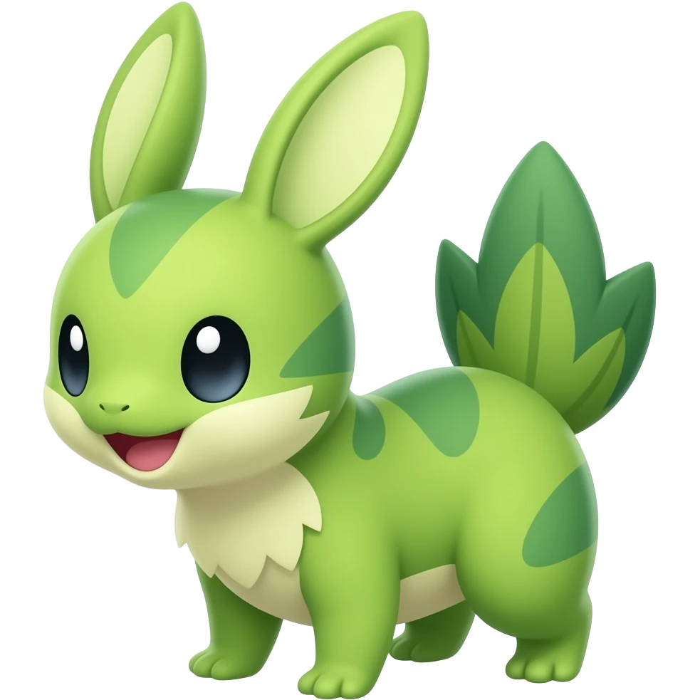 A Sprigatito Pokémon emoji