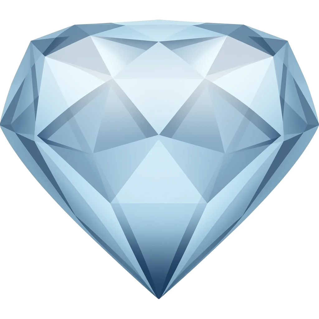 Corazón de diamante emoji