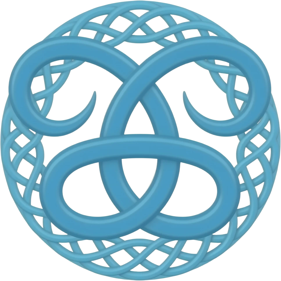 azul cian celta con el signo de aries emoji