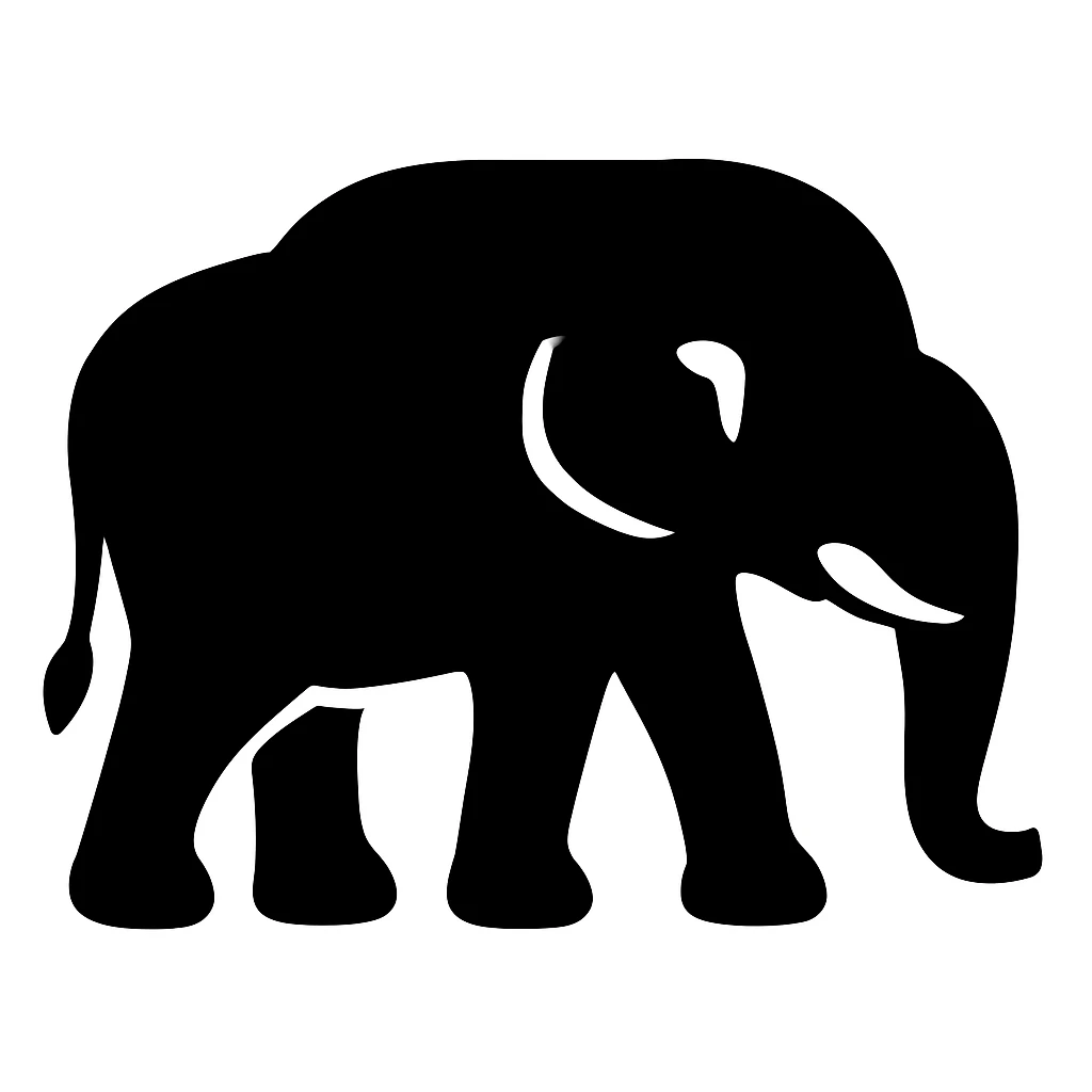 Elephant emoji