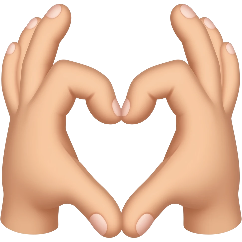 feet with fingers instead of toes doing a heart shape emoji