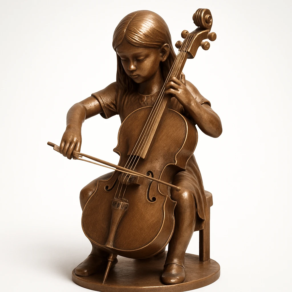 girl playing cello emoji