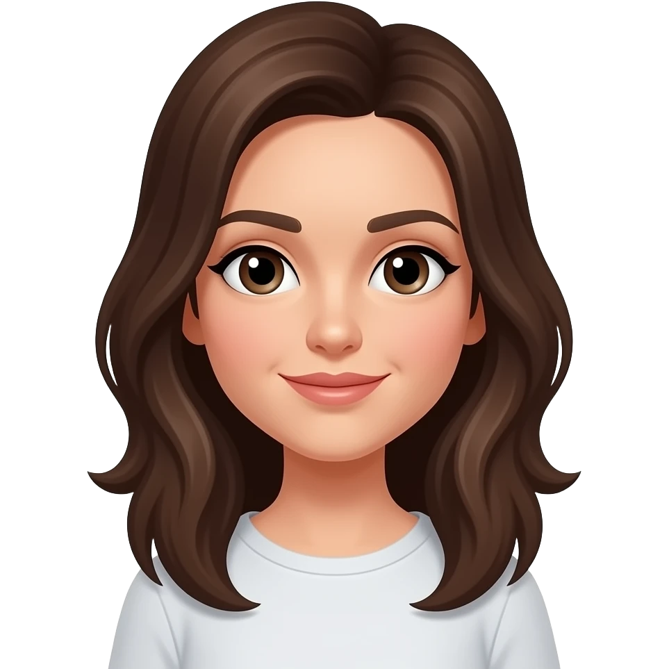 assistant brunette emoji