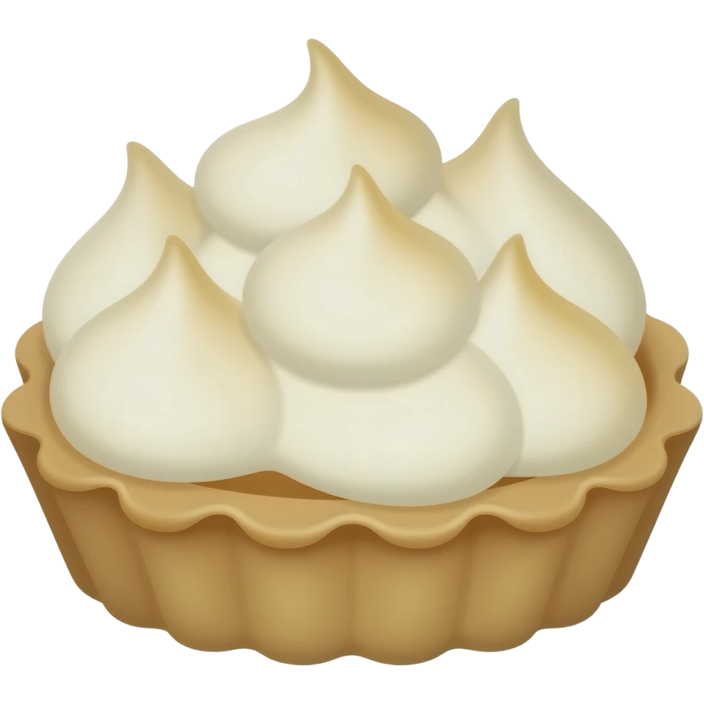 Tarte citron meringuée emoji