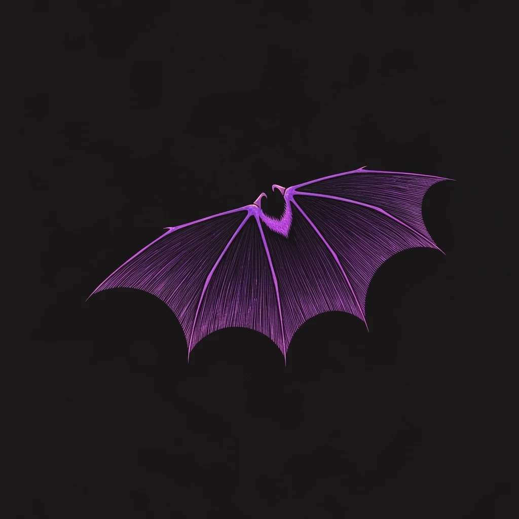 goth bat wing, cute, expressive, minimal emoji
