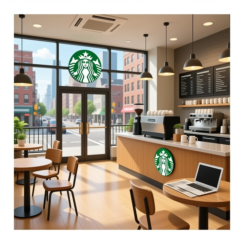 Please create a starbucks store emoji