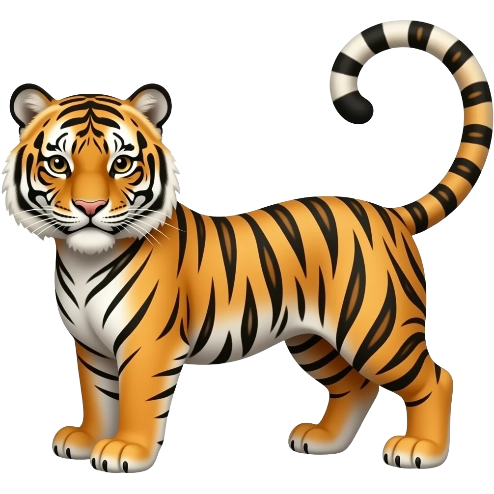Muay thai tiger emoji