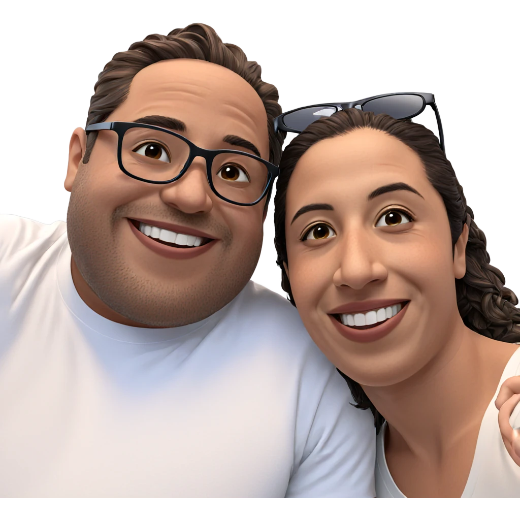 two boys smiling together emoji