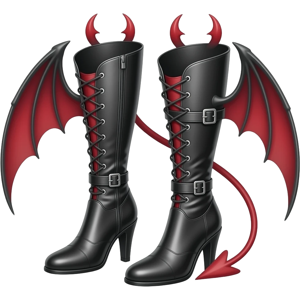 emote of demonia boots sexy emoji